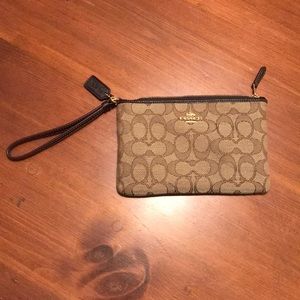 Coach wristlet